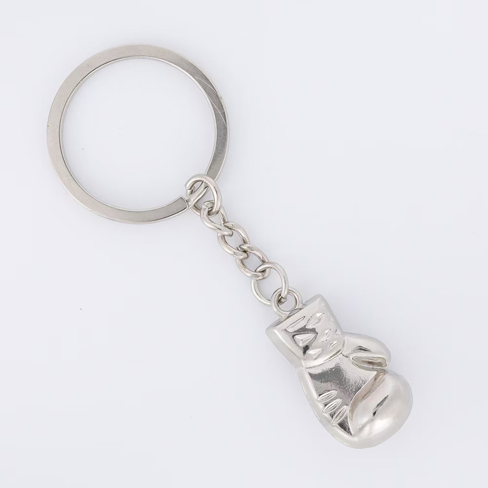Dumbbell Metal Keychain Accessories Equipment Kettlebells Dumbbells Boxing Pendant Mini Fitness Keychain - soufeelus