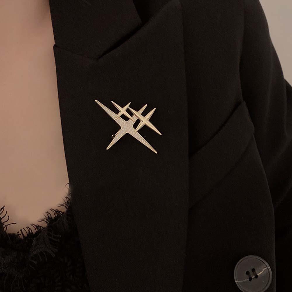 Star brooch Sweater Suit Accessories Wild Gifts For Her - soufeelus