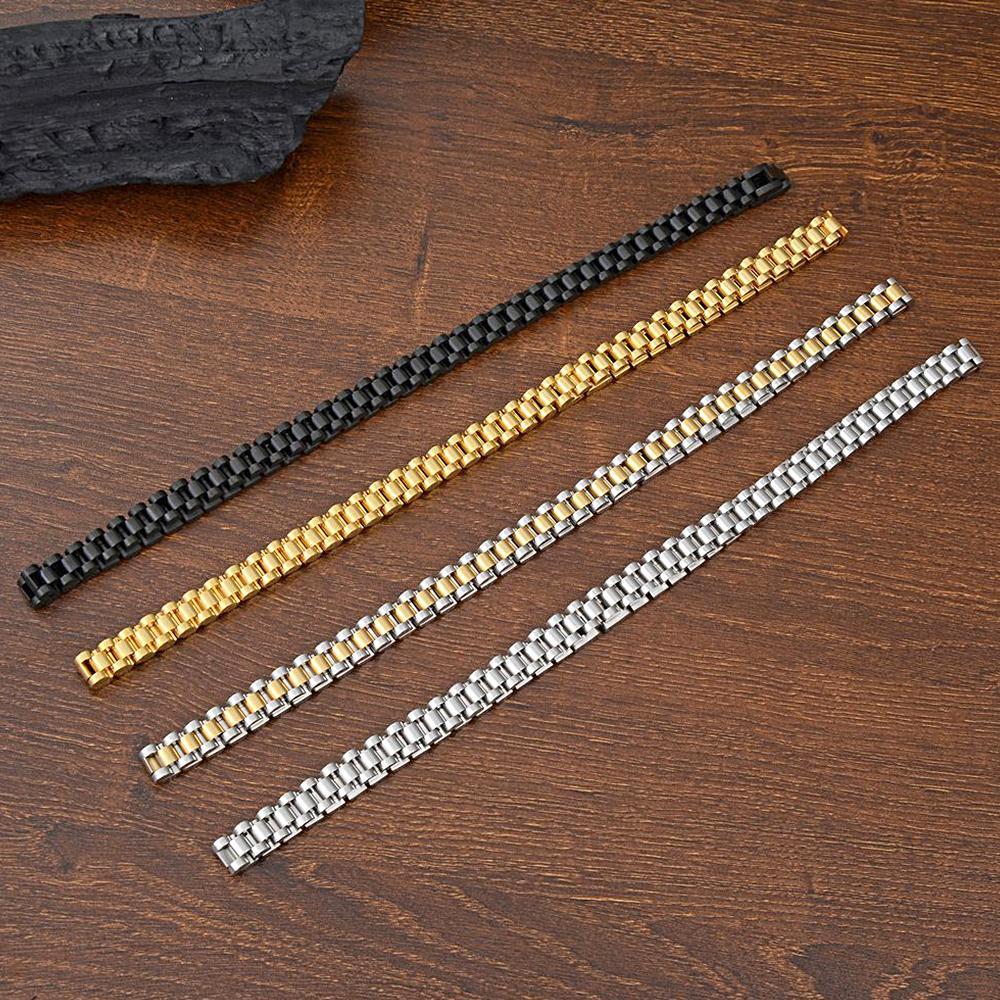 Hip Hop Bracelet Vintage Wristband Bracelet For Men - soufeelus