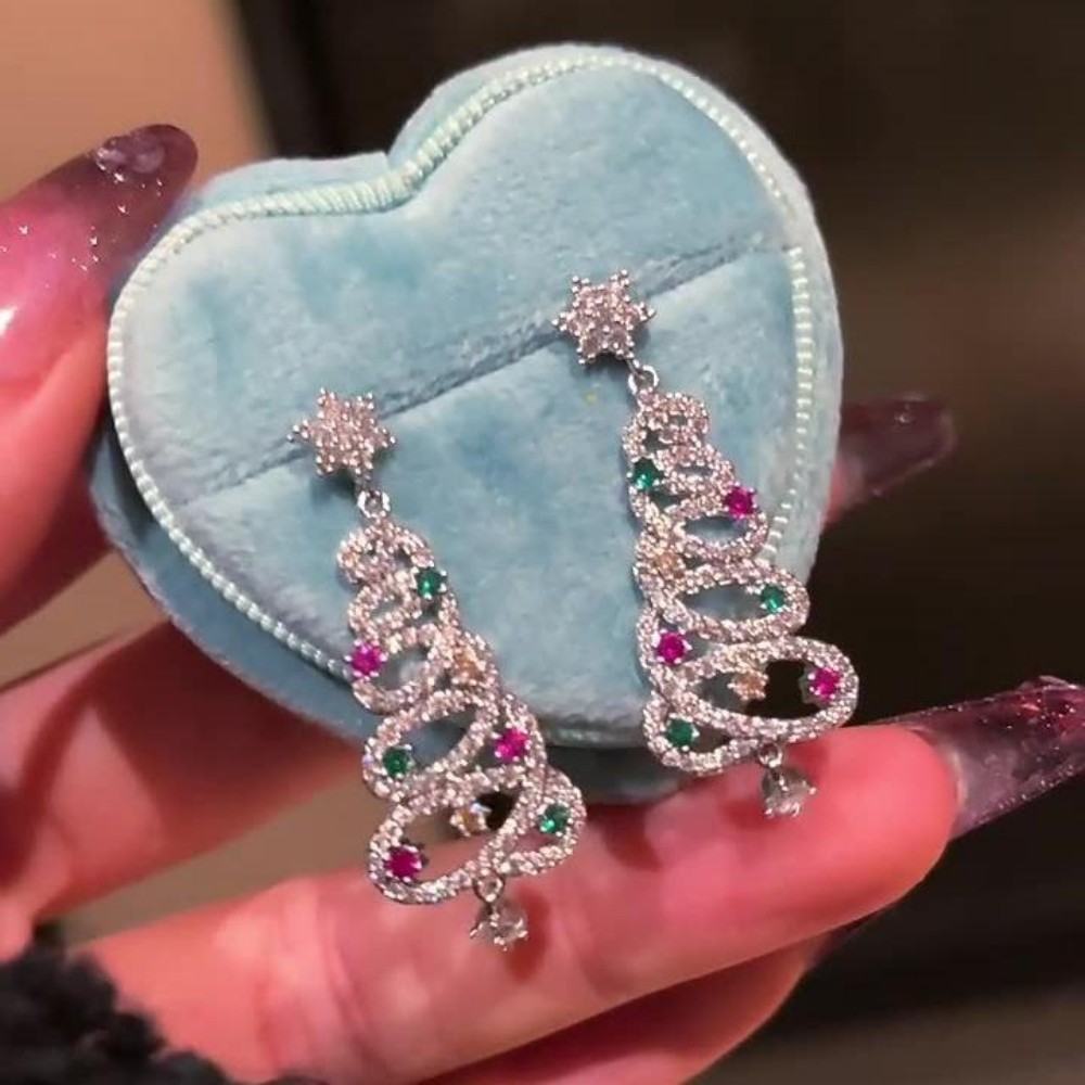 Christmas Tree Earrings