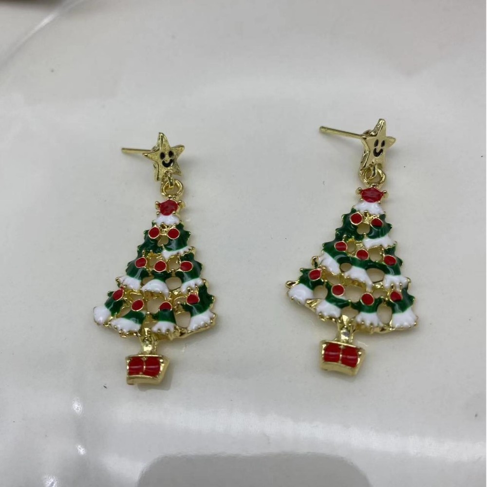 Christmas Tree Earrings