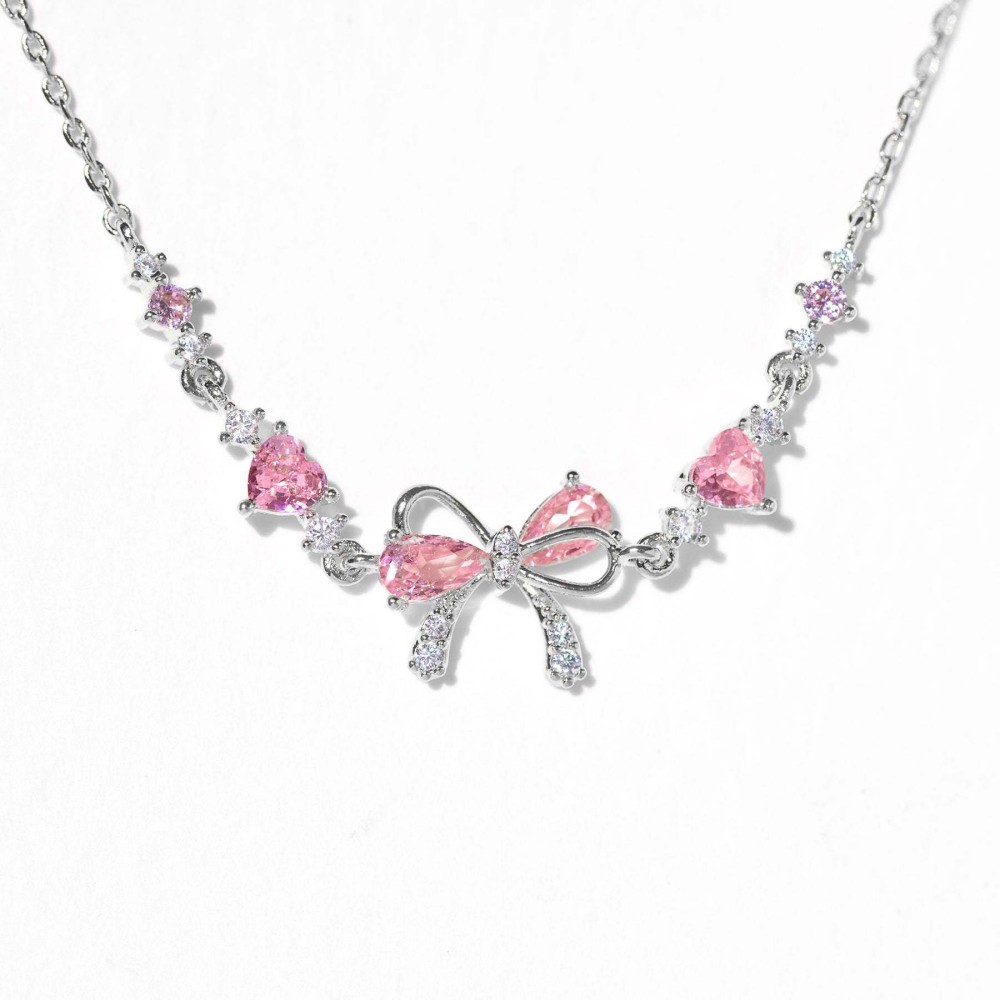 Bow Bracelet Zirconia Bracelet Gifts for Her