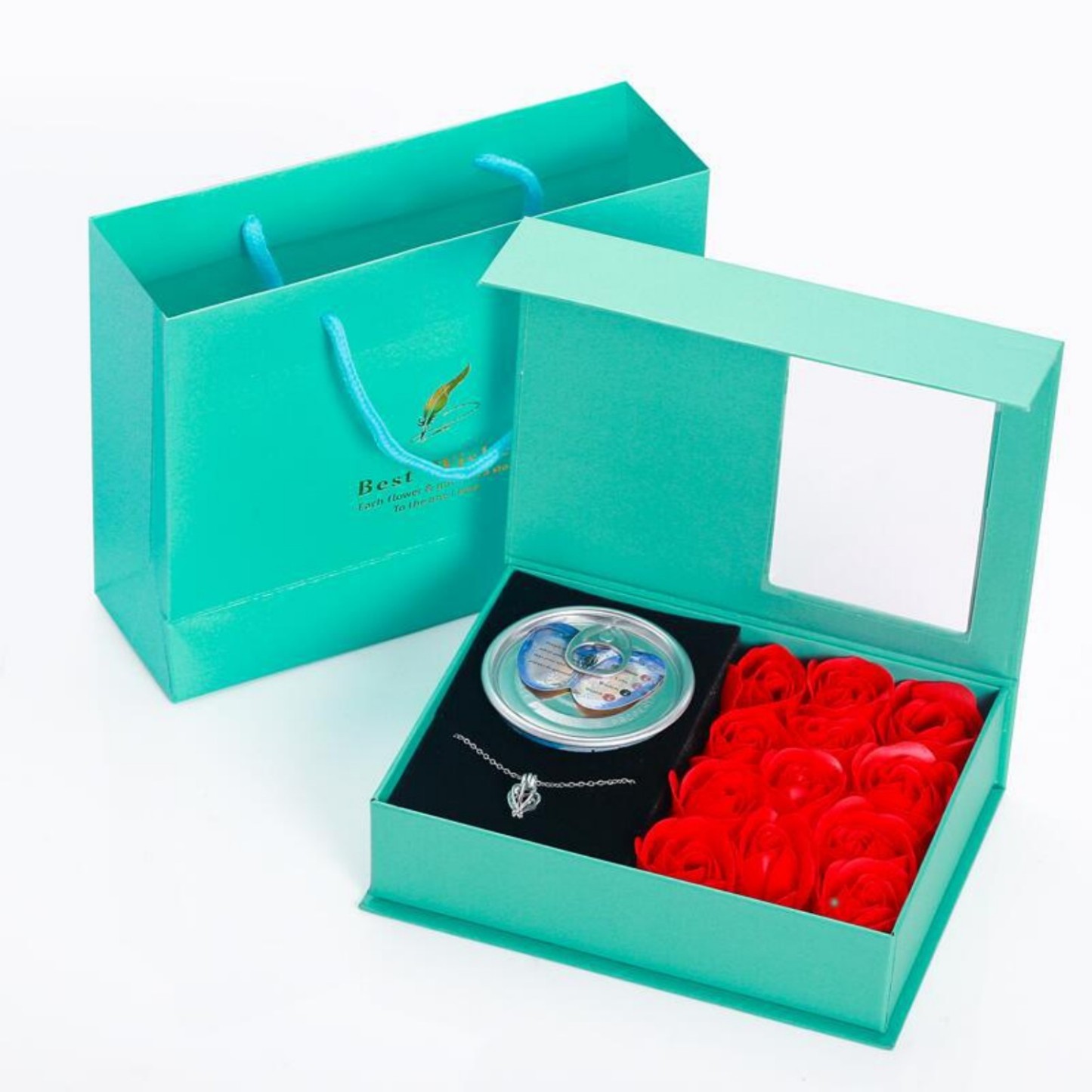Pearl Necklace Pearl Rose Gift Box Oyster Self-opening Blind Box Surprise Gift