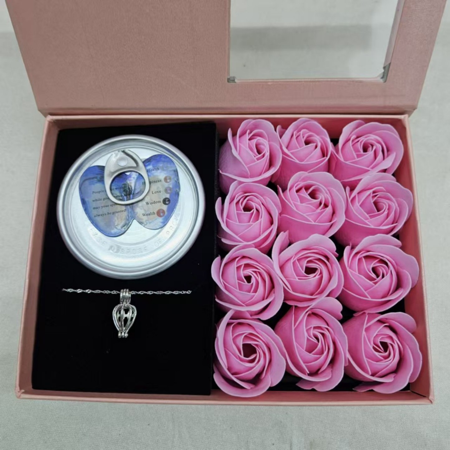 Pearl Necklace Pearl Rose Gift Box Oyster Self-opening Blind Box Surprise Gift
