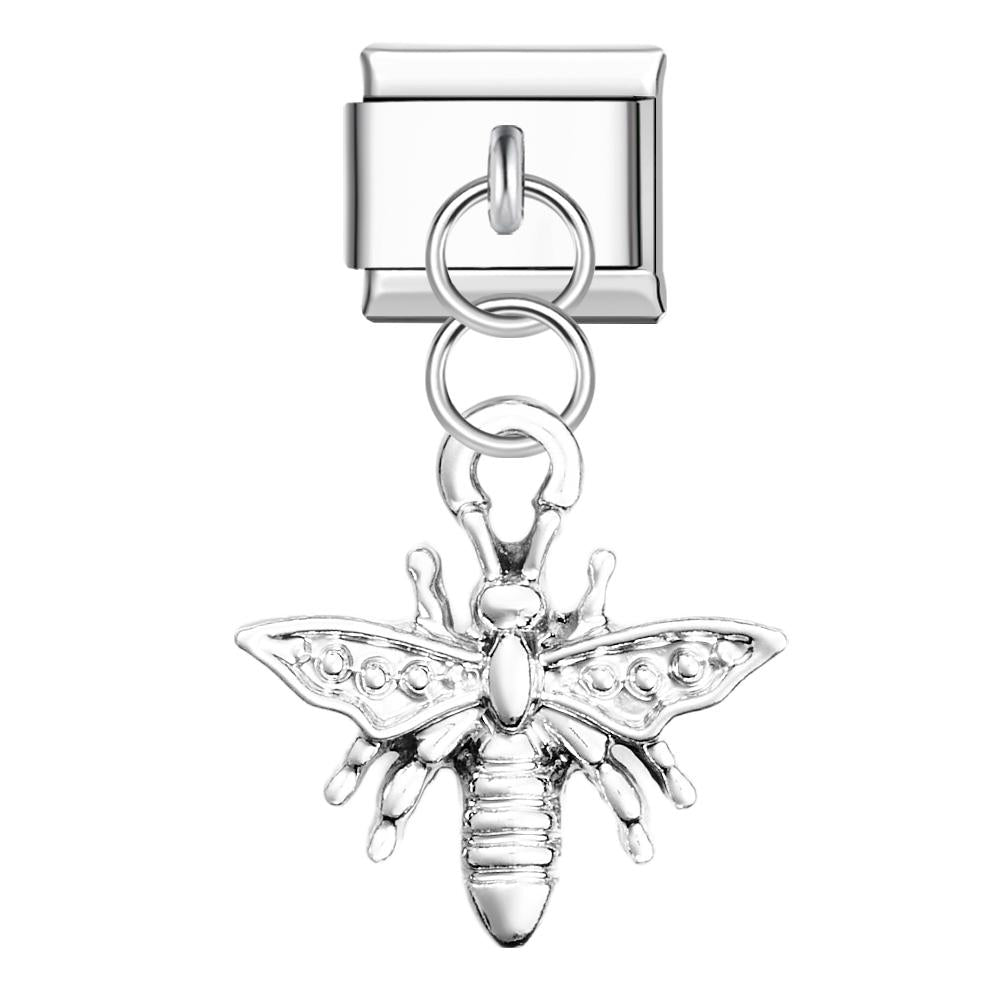 Hardworking Bee Italian Charm For Italian Charm Bracelets Composable Link - soufeelus