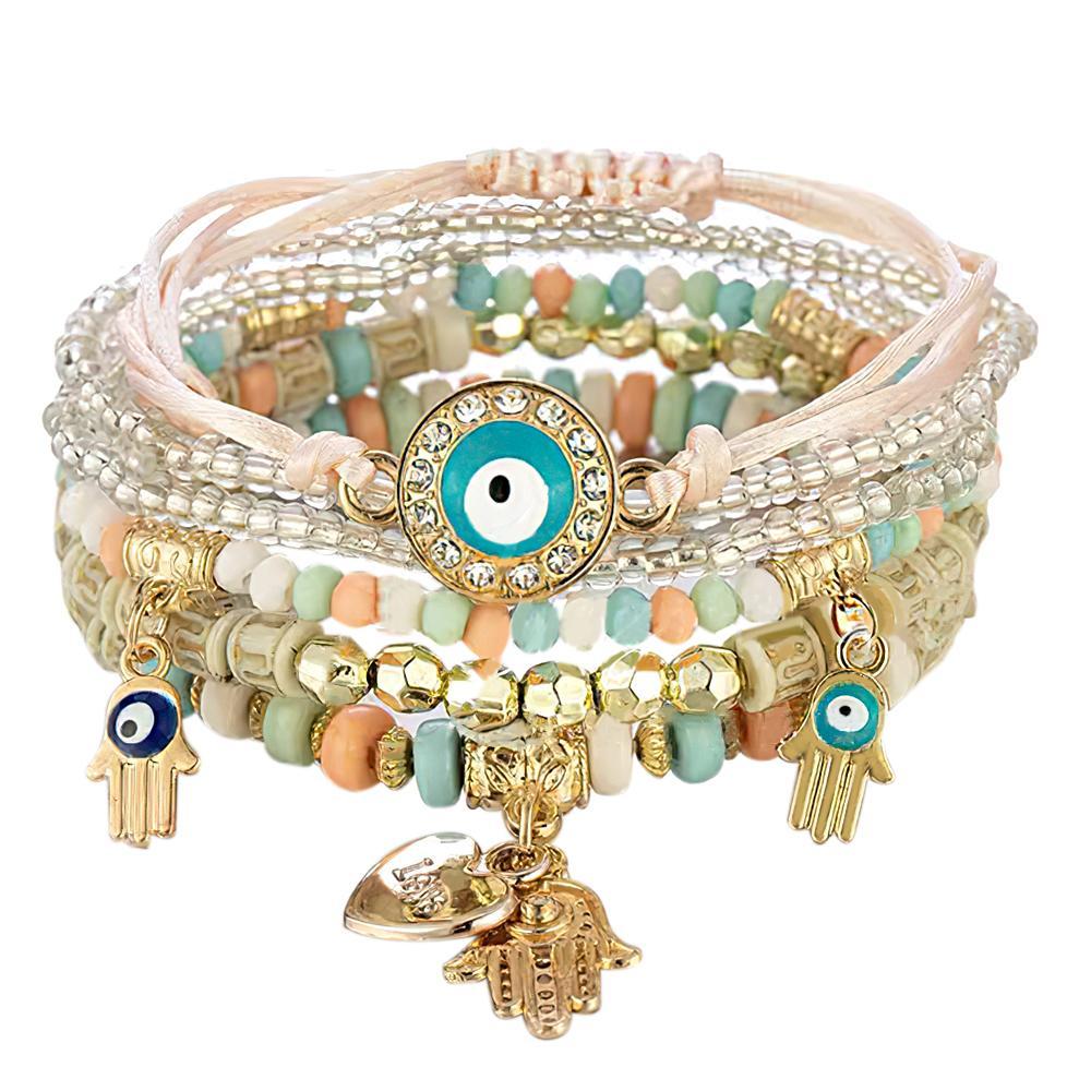 Bohemia Style Stacking Bracelets Special Summer Gifts - soufeelus