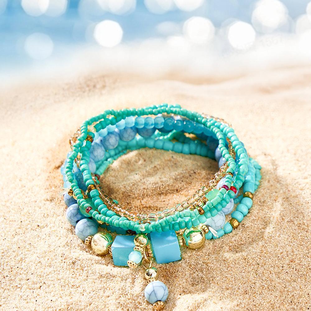 Unique Stacking Bracelets Bohemia Fashion Gifts for Girl - soufeelus