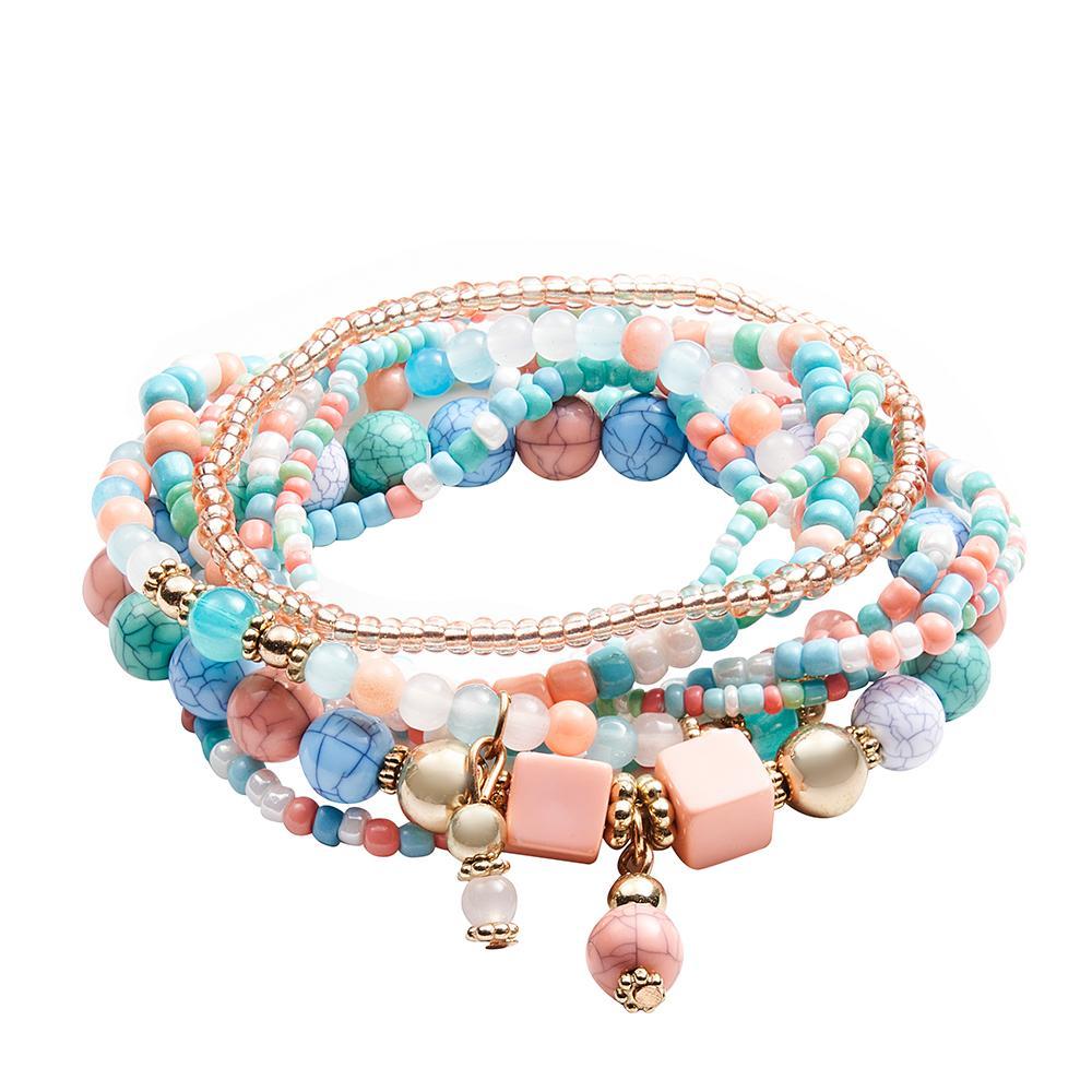 Unique Stacking Bracelets Bohemia Fashion Gifts for Girl - soufeelus