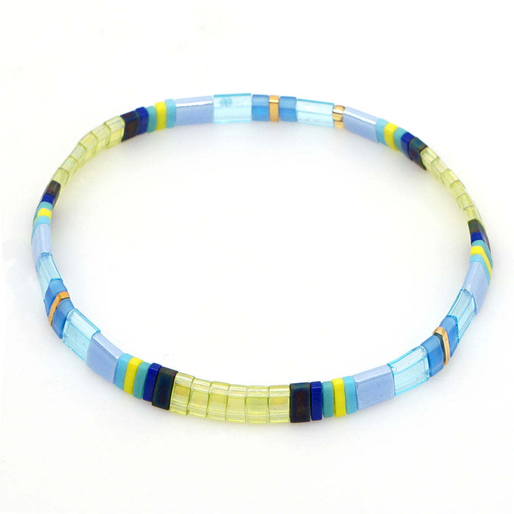 Tila Bead Bracelet Set Vintage Fashion Bracelet for Loved - soufeelus