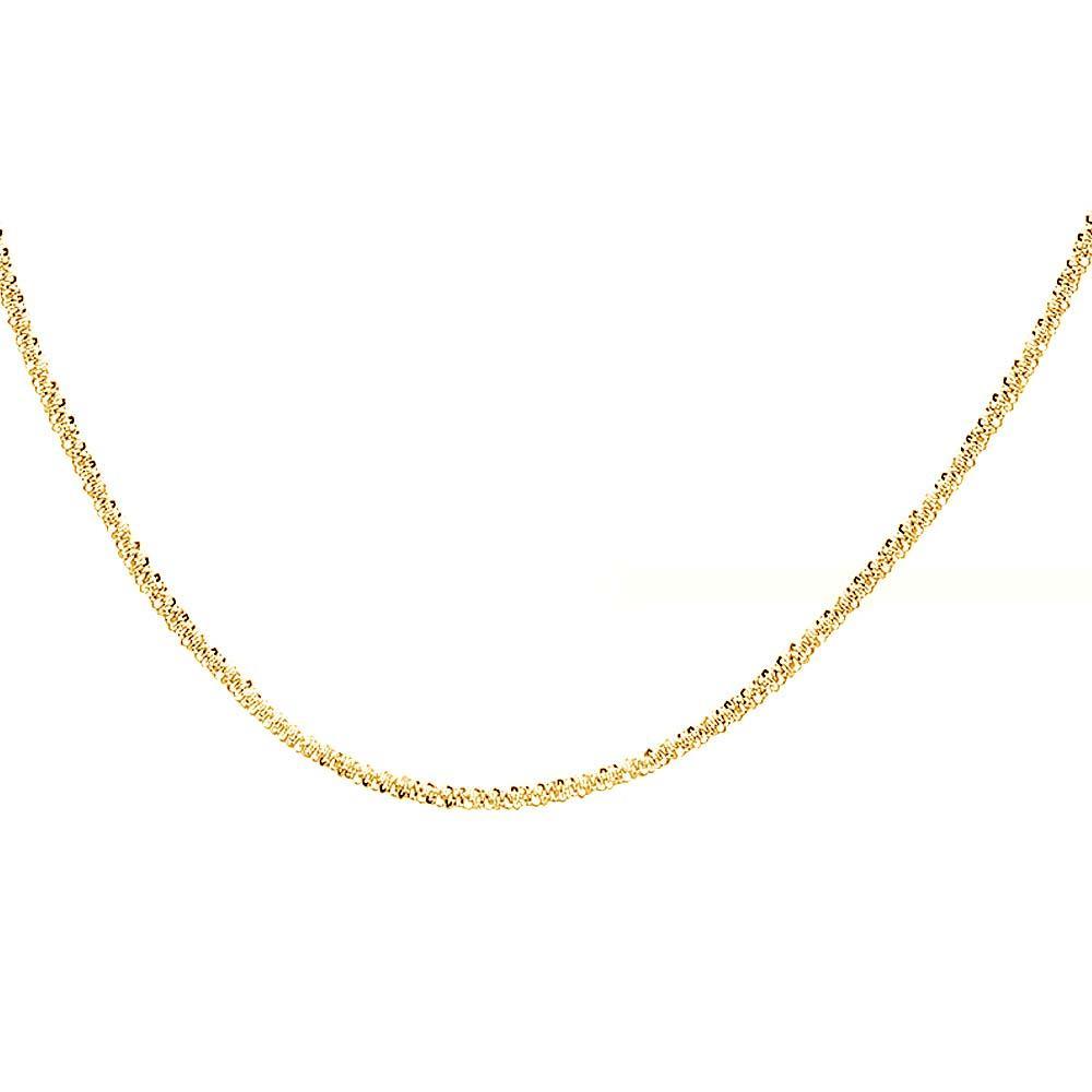Gold classic Necklace Minimalist Chain Dainty and Thin Necklace Gold - soufeelus