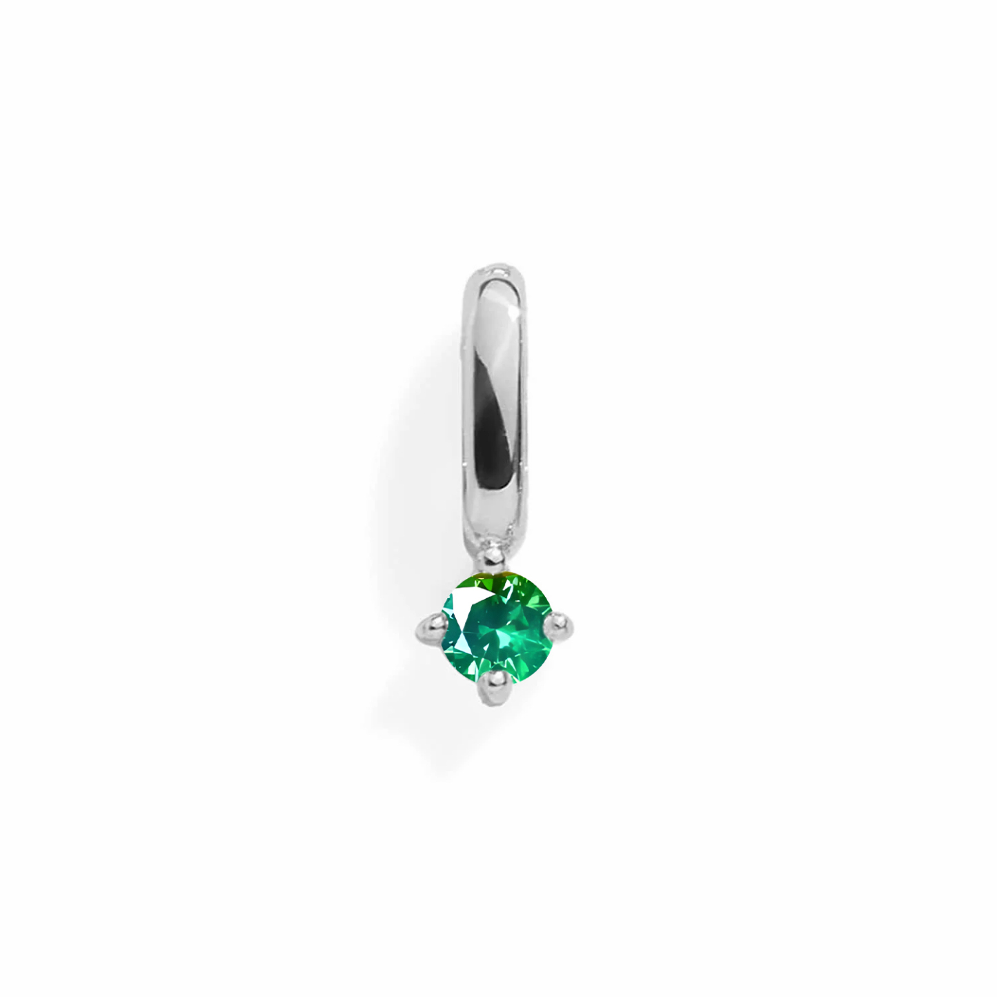 EMERALD CHARM - SILVER