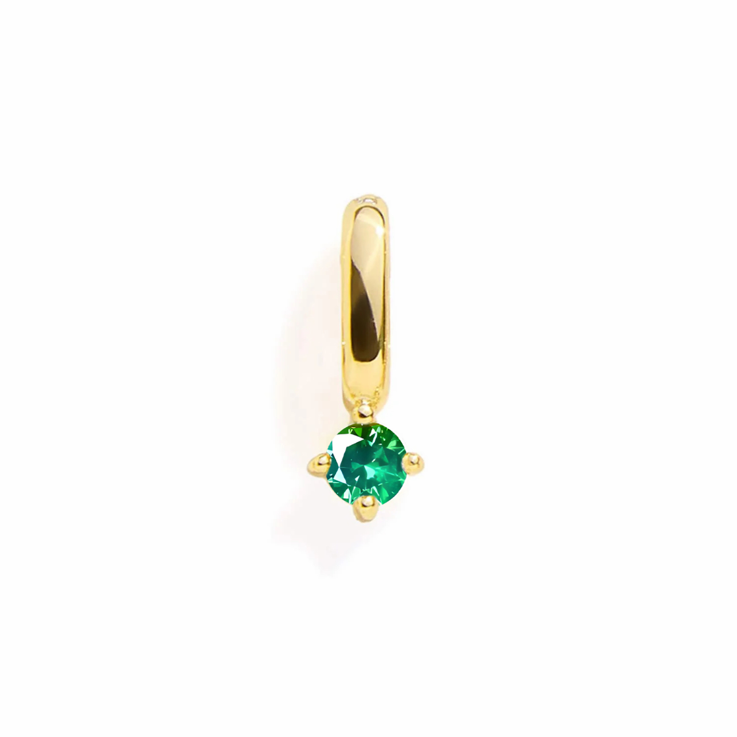 EMERALD CHARM - GOLD