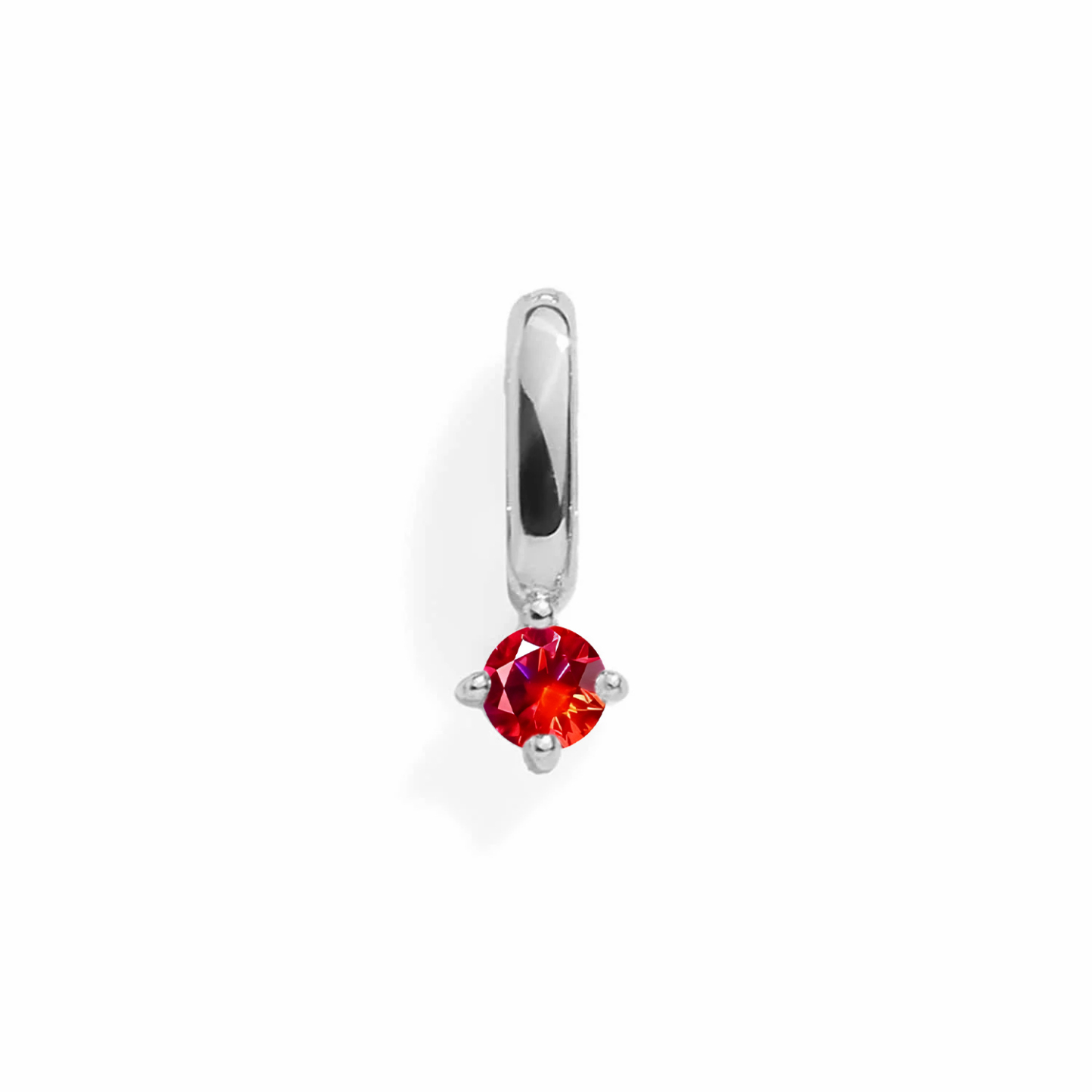 RUBY CHARM - SILVER