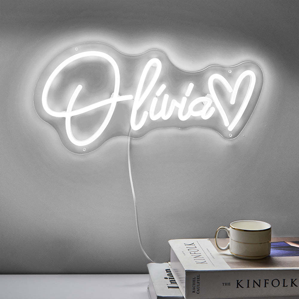 Custom Neon Lamp Personalized Name Neon Sign Adjustable Lamp Creative Decor for Bedroom - soufeelus