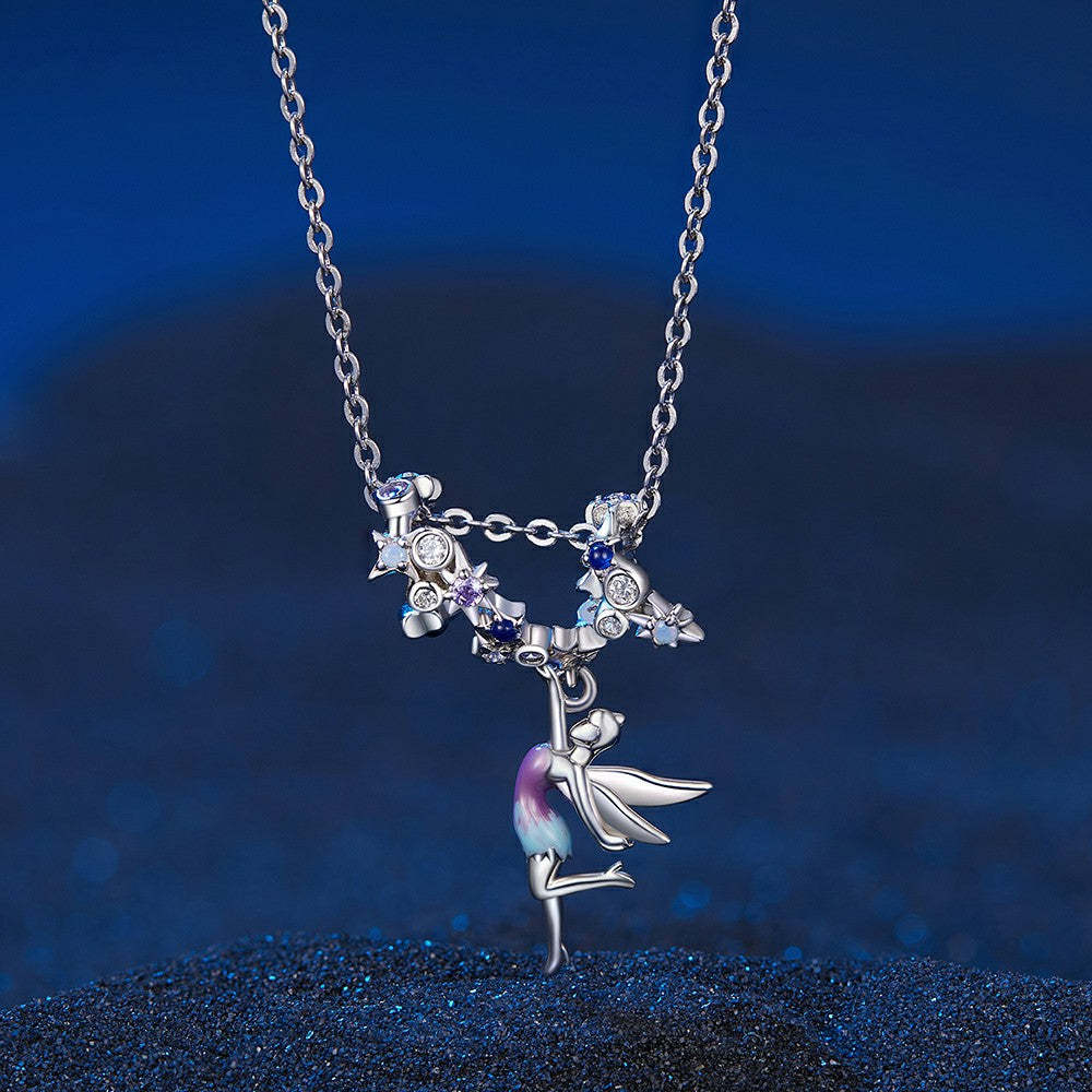 day and night elf charm 925 sterling silver xs1976