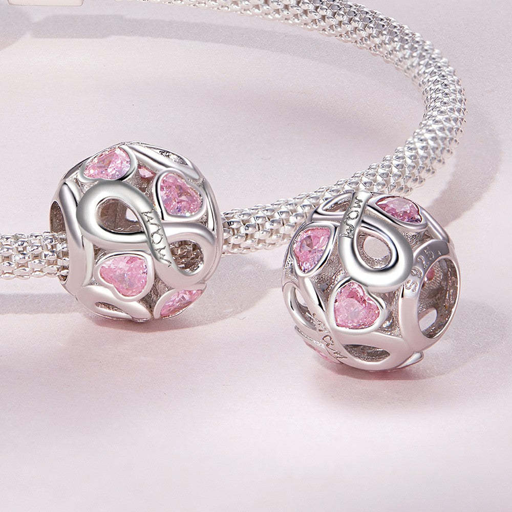 eternal maternal love charm 925 sterling silver mothers day gifts xs2002