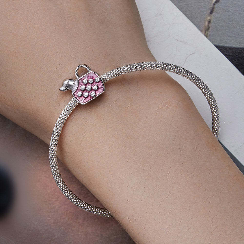pet dog charm 925 sterling silver xs2004