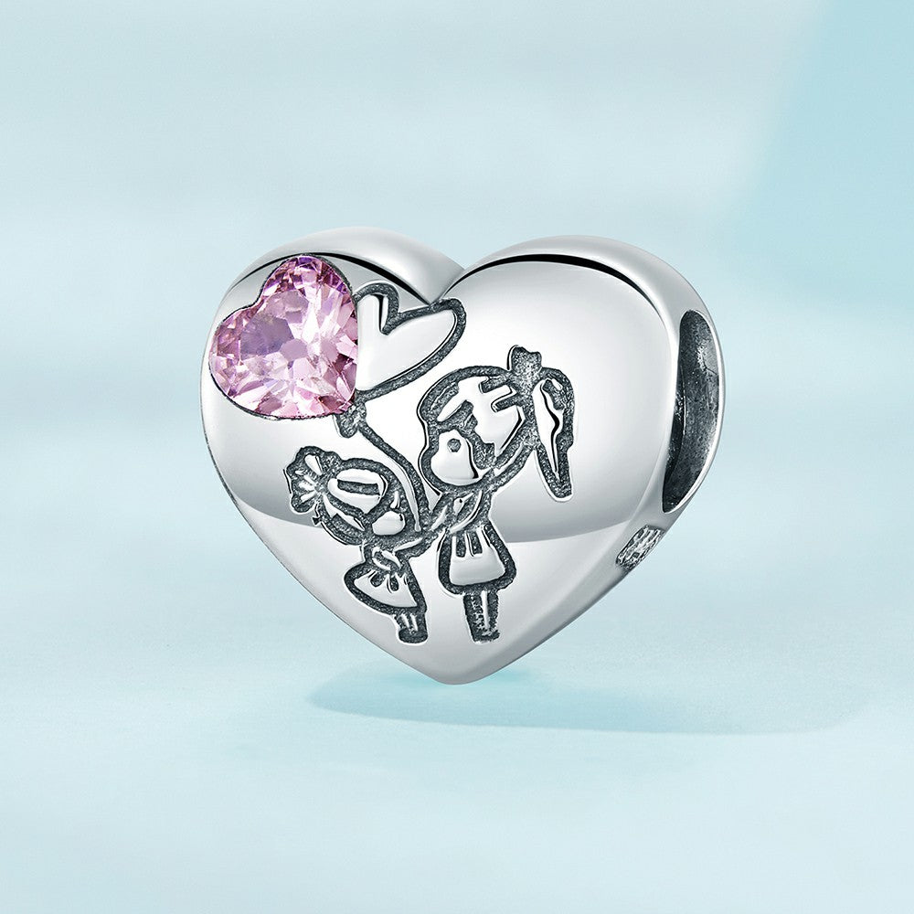 sisterly love charm 925 sterling silver xs2011
