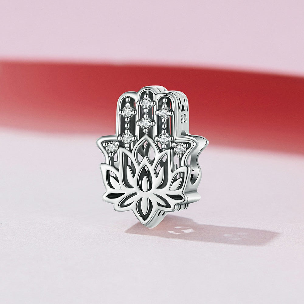 hand of fatima charm 925 sterling silver xs2017