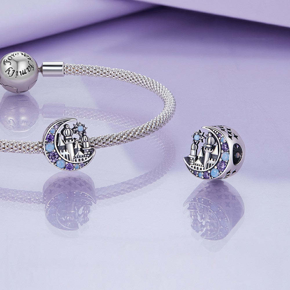 moonlight castle charm 925 sterling silver xs2032