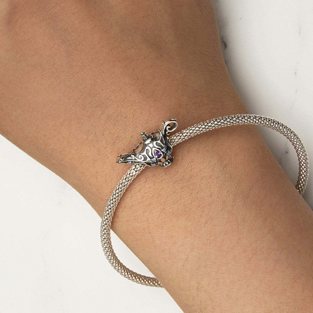 wishing magic lamp charm 925 sterling silver xs2033