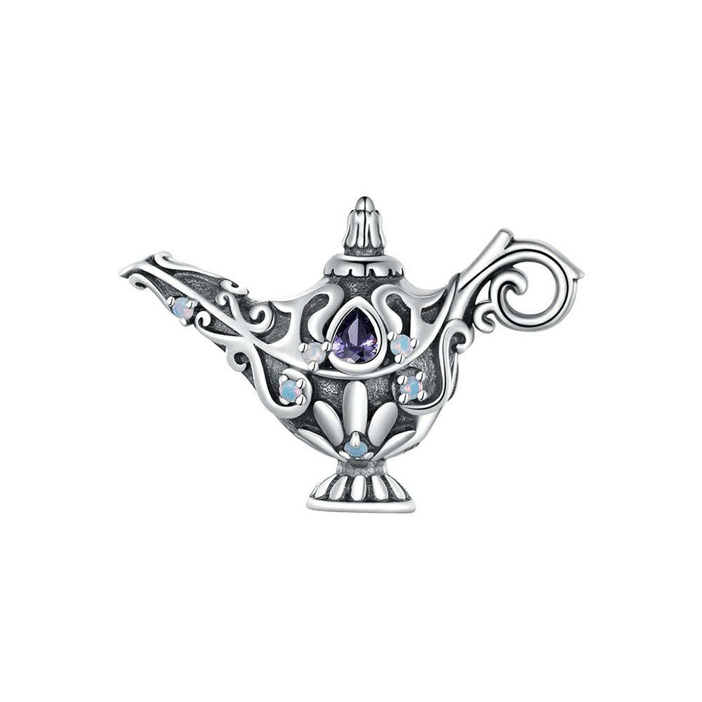 wishing magic lamp charm 925 sterling silver xs2033