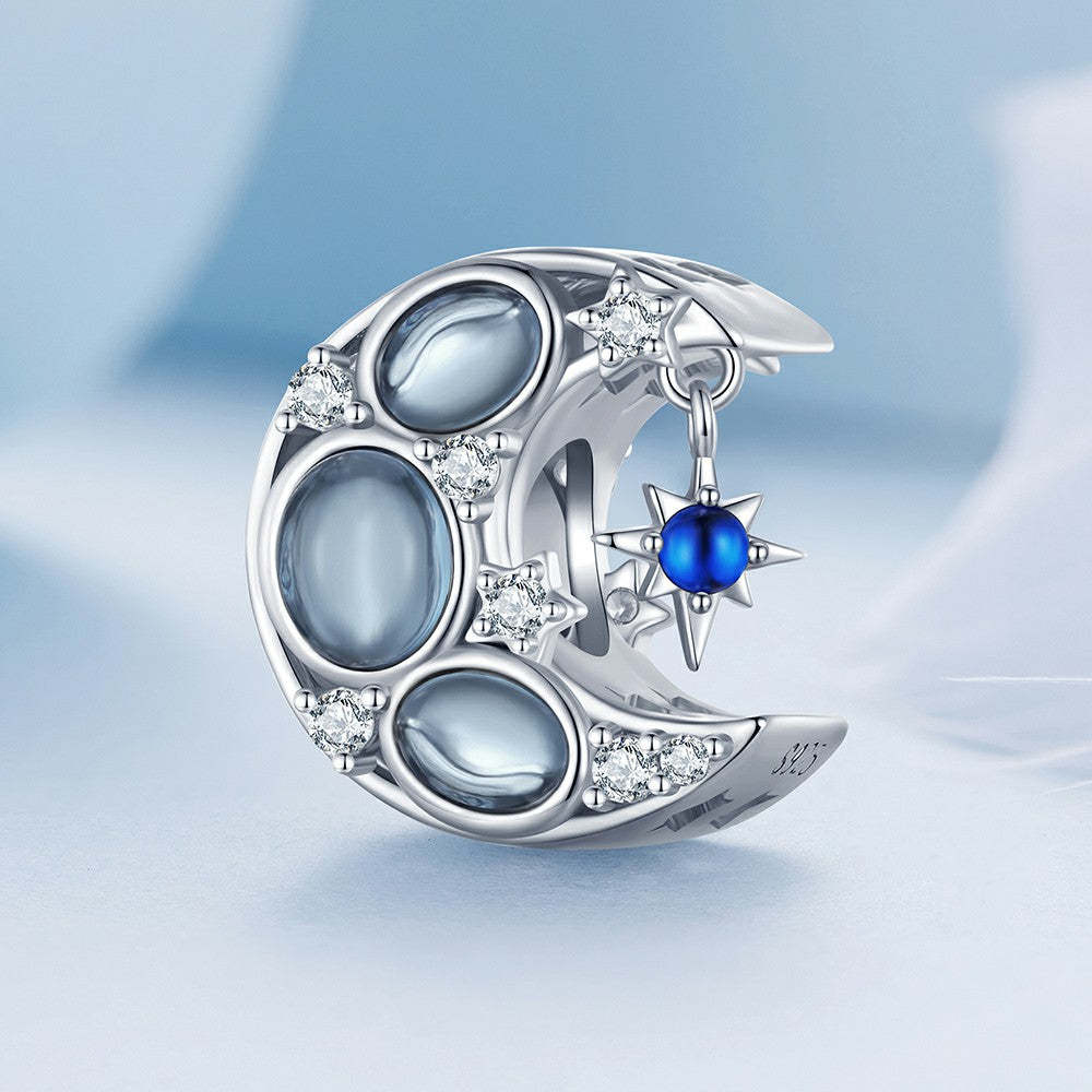moon charm 925 sterling silver xs2048