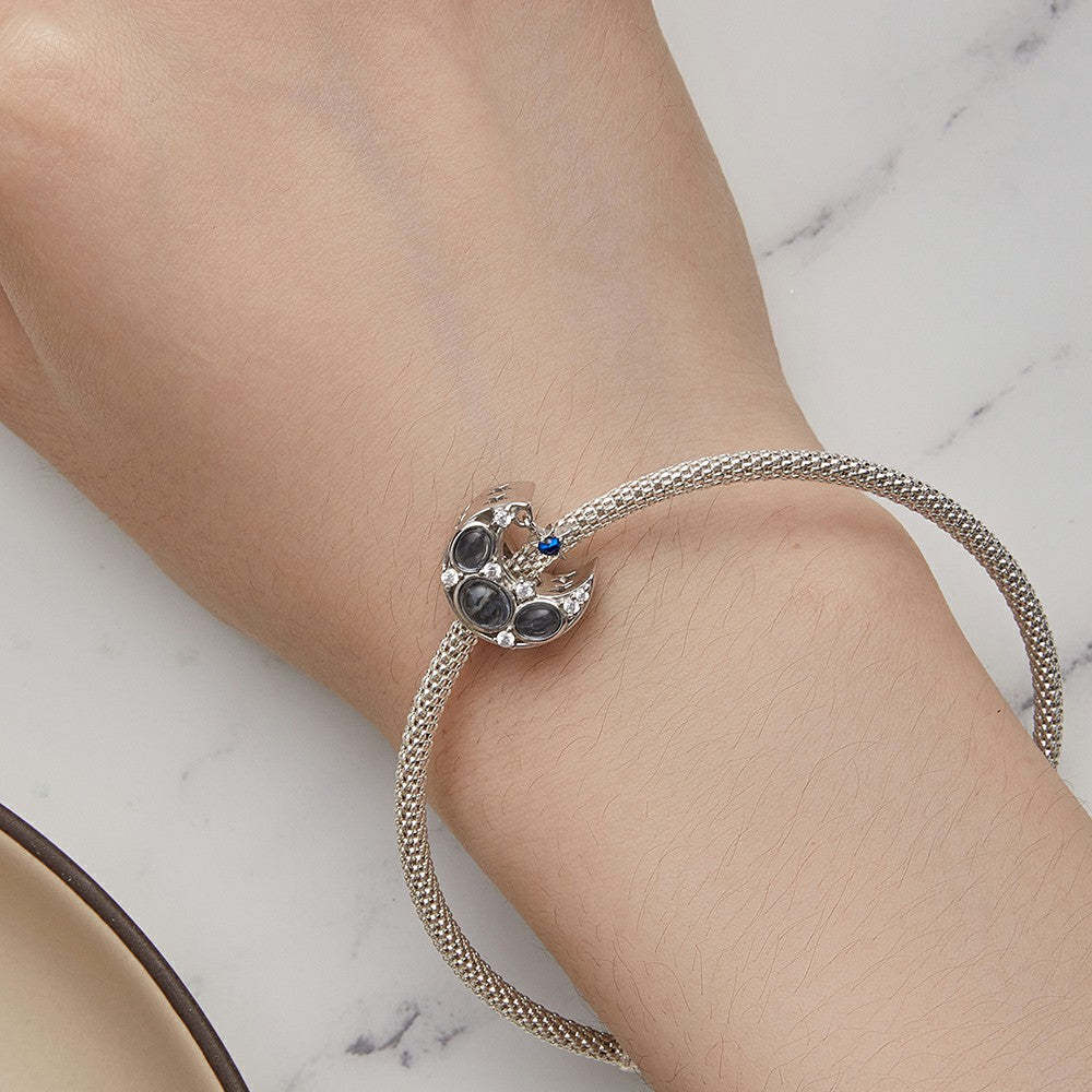 moon charm 925 sterling silver xs2048