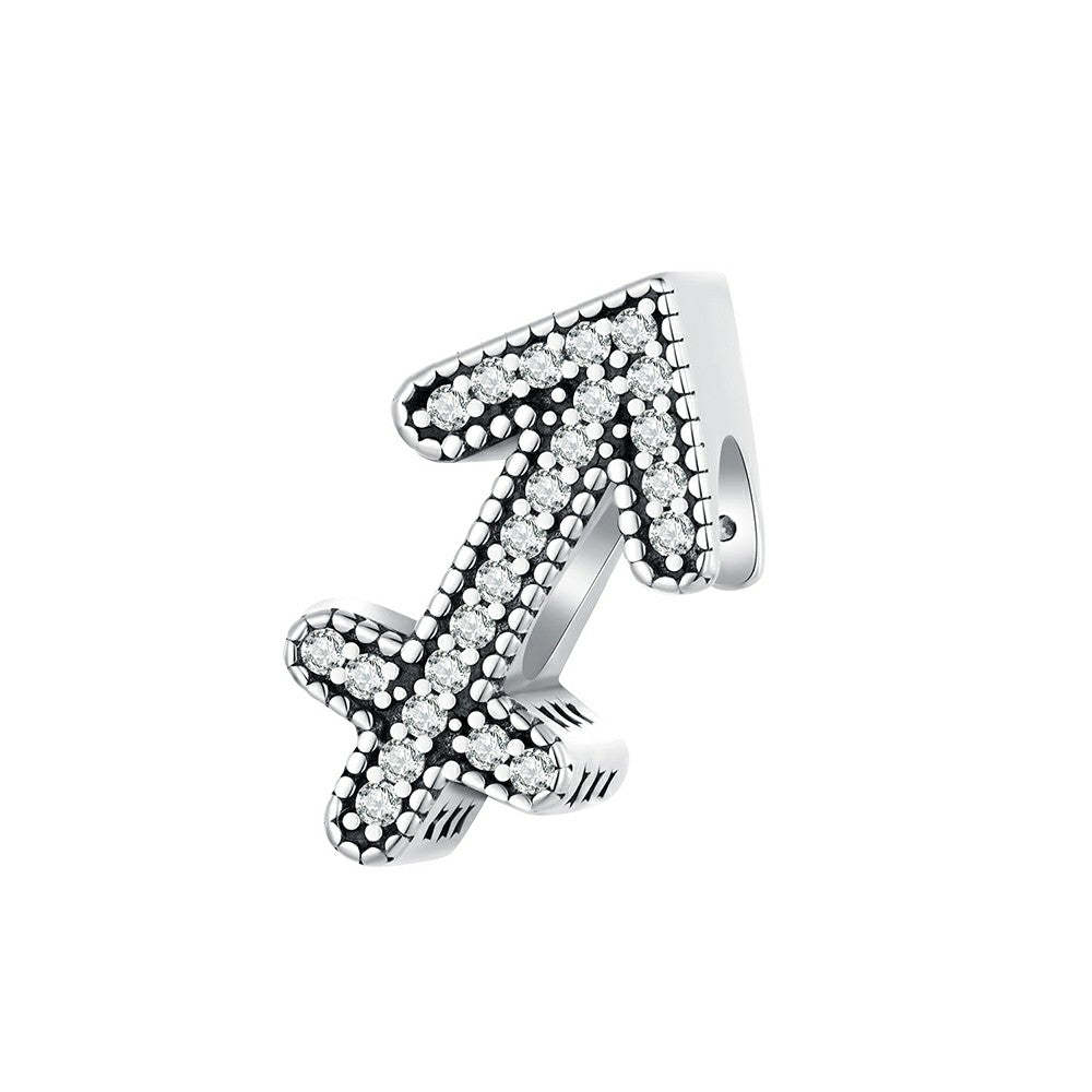 sagittarius lucky zodiac sign charm 925 sterling silver xs2063