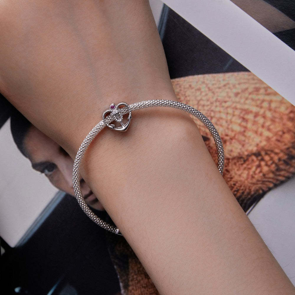 love anchor charm 925 sterling silver xs2109