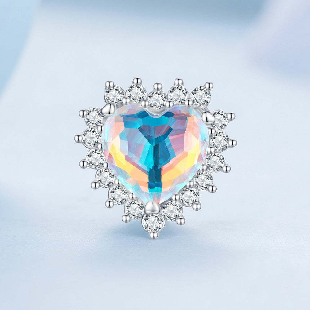 symphony of love white zircon charm 925 sterling silver xs2140