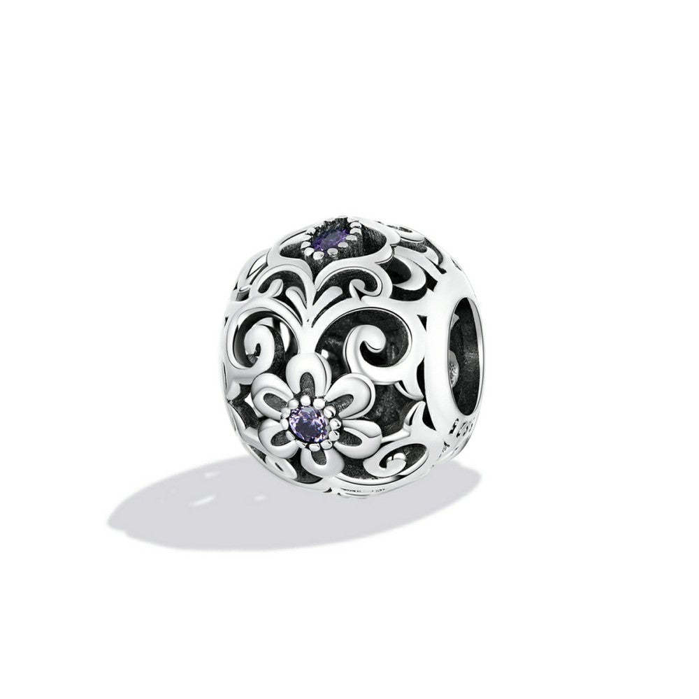classical pattern charm 925 sterling silver xs2248