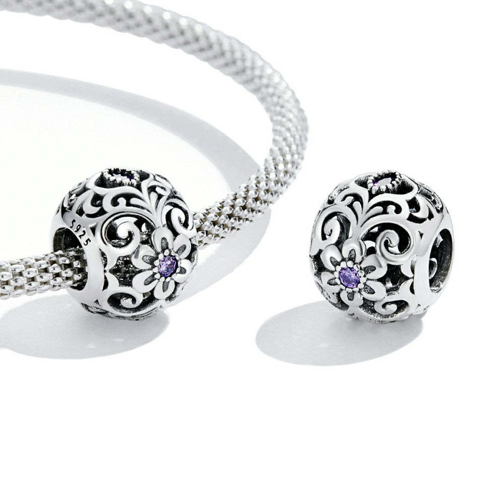 classical pattern charm 925 sterling silver xs2248