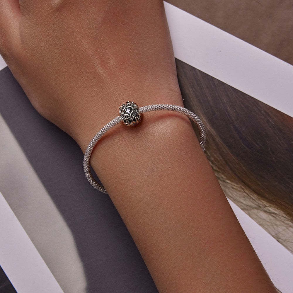 classical pattern charm 925 sterling silver xs2248