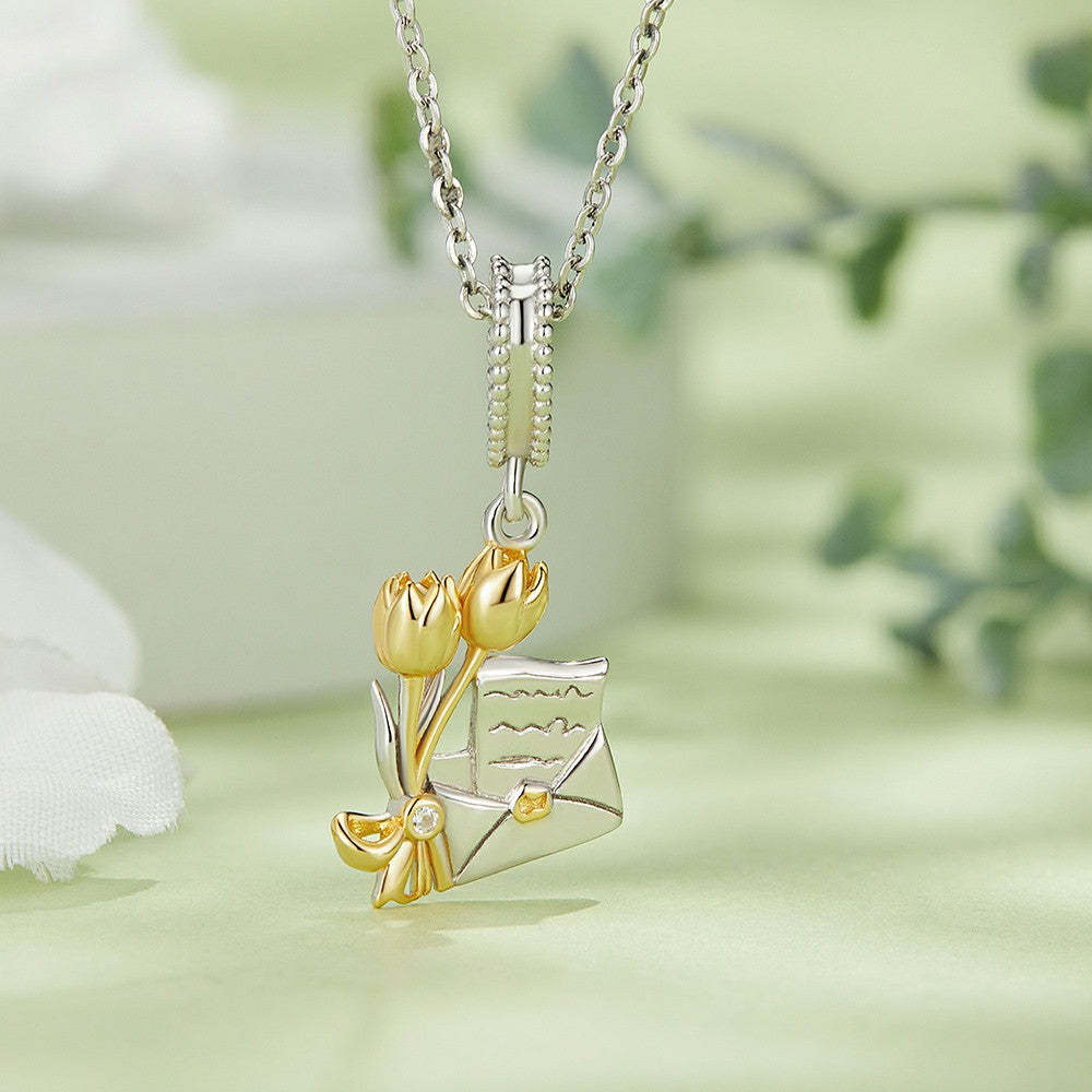 invitation card dangle charm 925 sterling silver yb2280