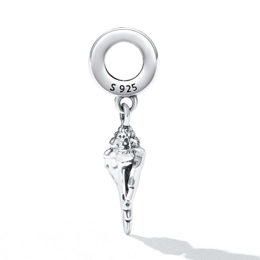 conch dangle charm 925 sterling silver yb2515