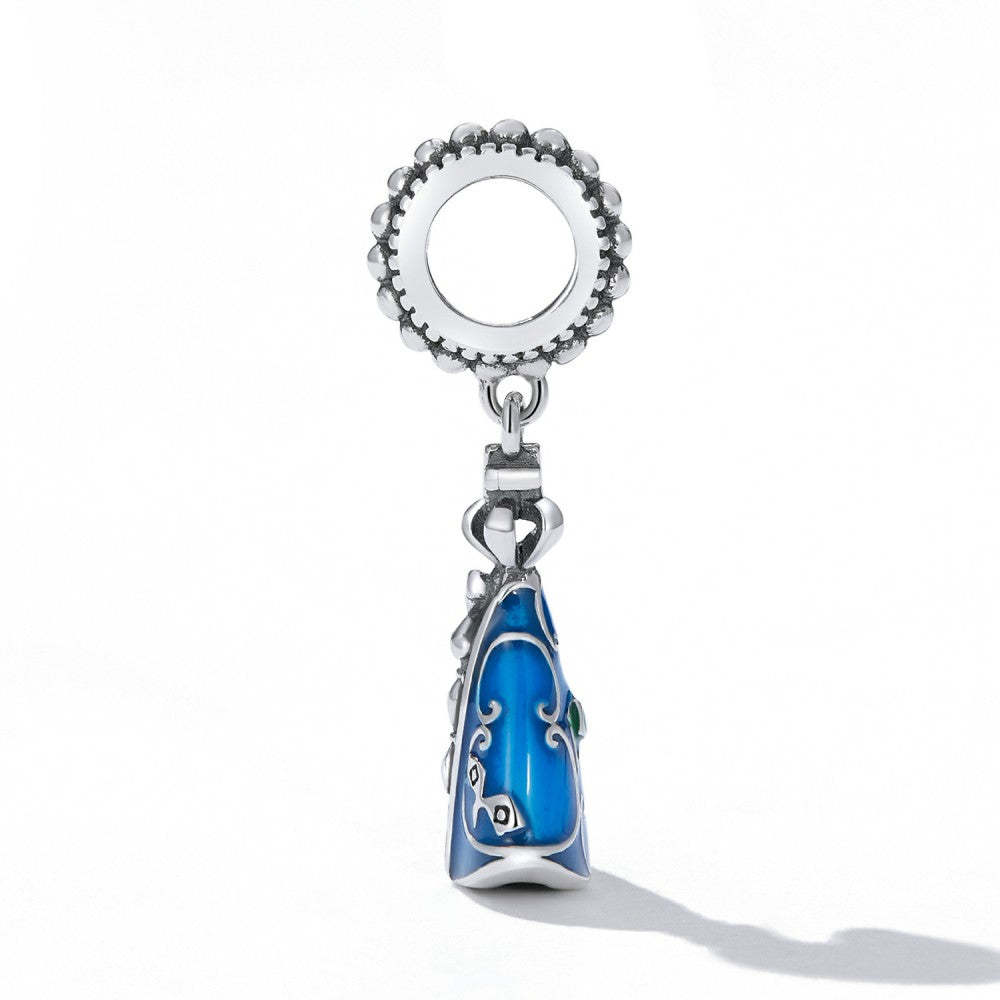 our lady of aparecida dangle charm 925 sterling silver yb2526