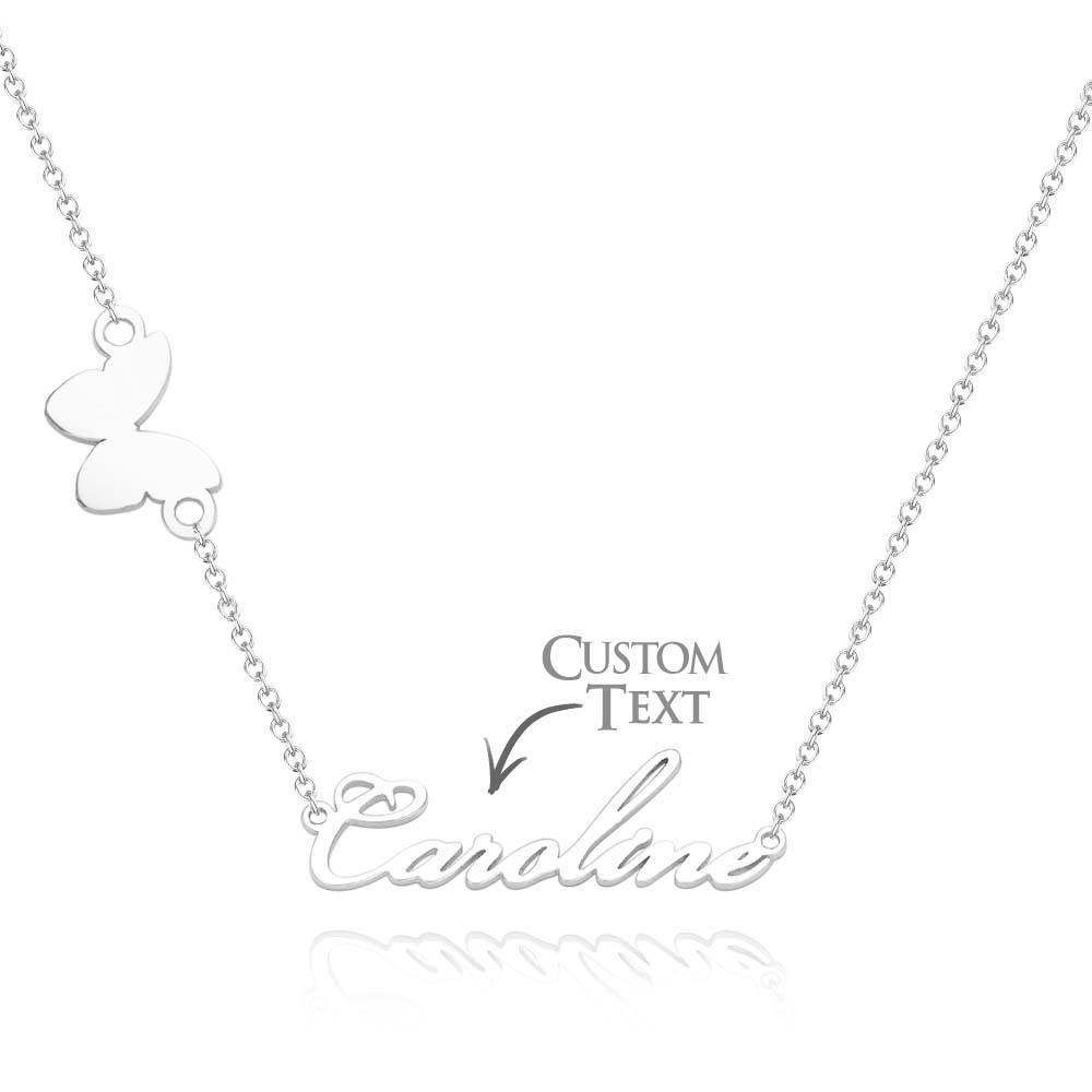 Custom Name Necklace Various Options Necklace Custom Initial Necklace Letter Name Necklace Gift for Her - soufeelus