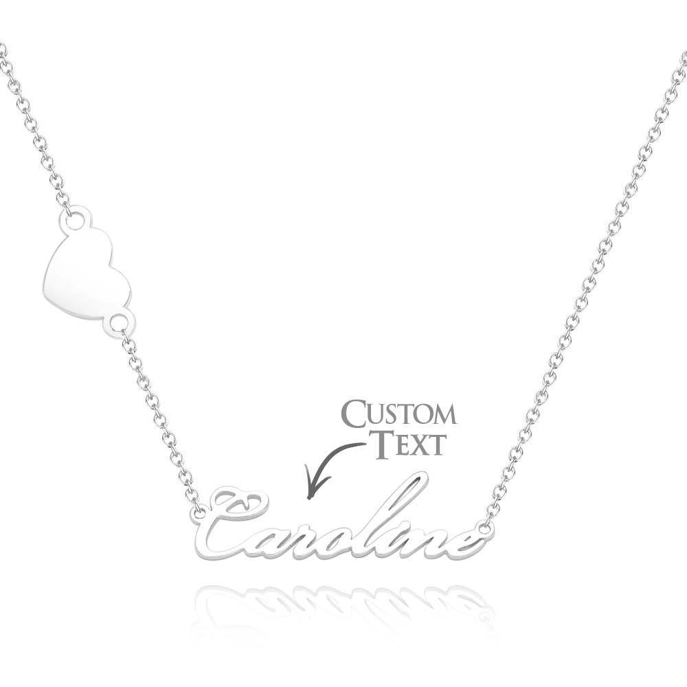 Custom Name Necklace Various Options Necklace Custom Initial Necklace Letter Name Necklace Gift for Her - soufeelus