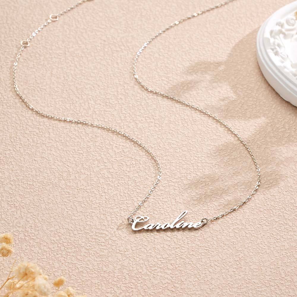 Custom Name Necklace Various Options Necklace Custom Initial Necklace Letter Name Necklace Gift for Her - soufeelus