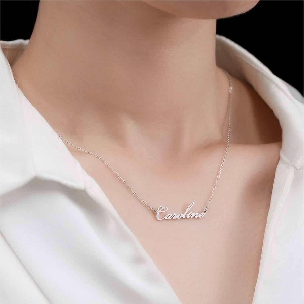Custom Name Necklace Various Options Necklace Custom Initial Necklace Letter Name Necklace Gift for Her - soufeelus