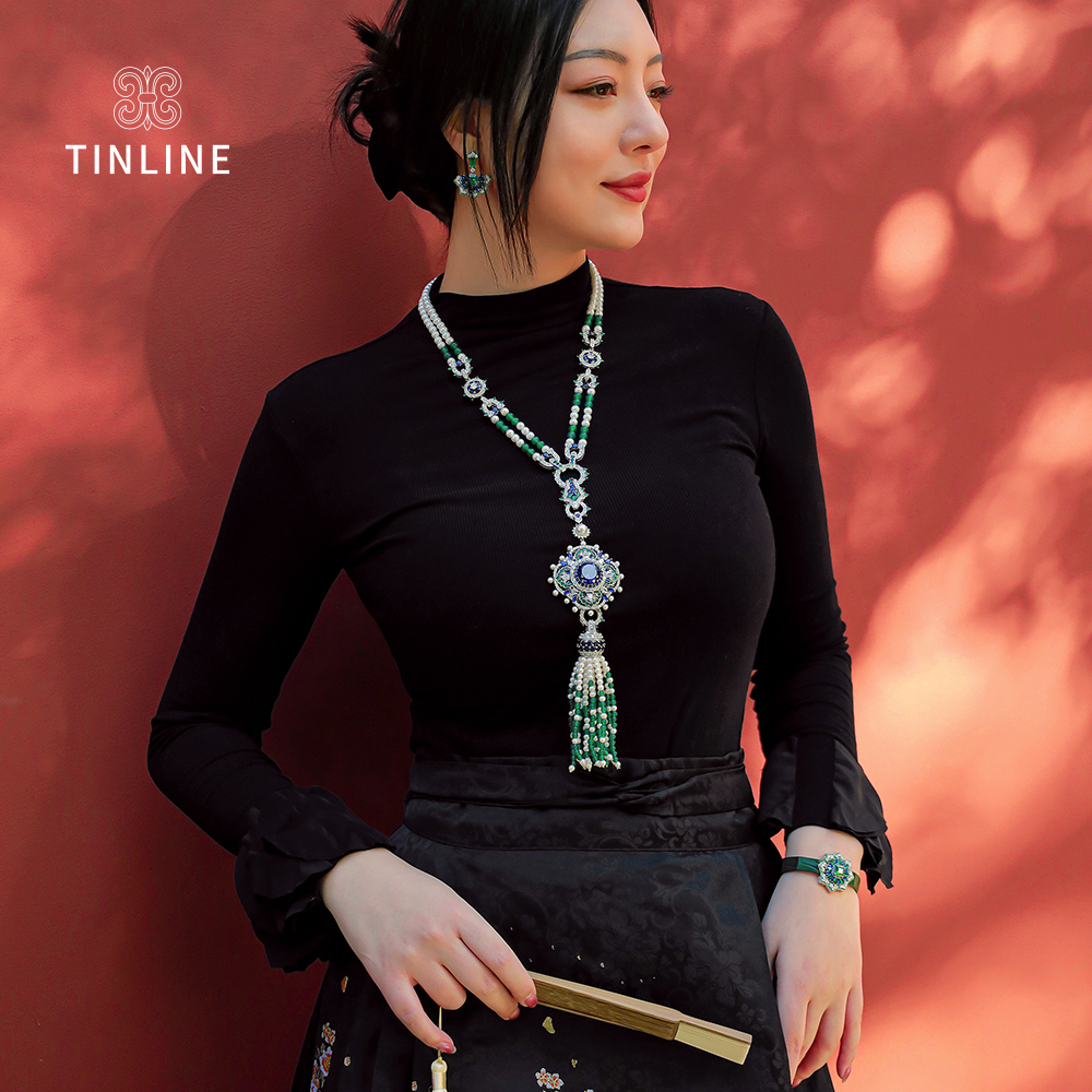 Celestial Lotus Splendor Necklace