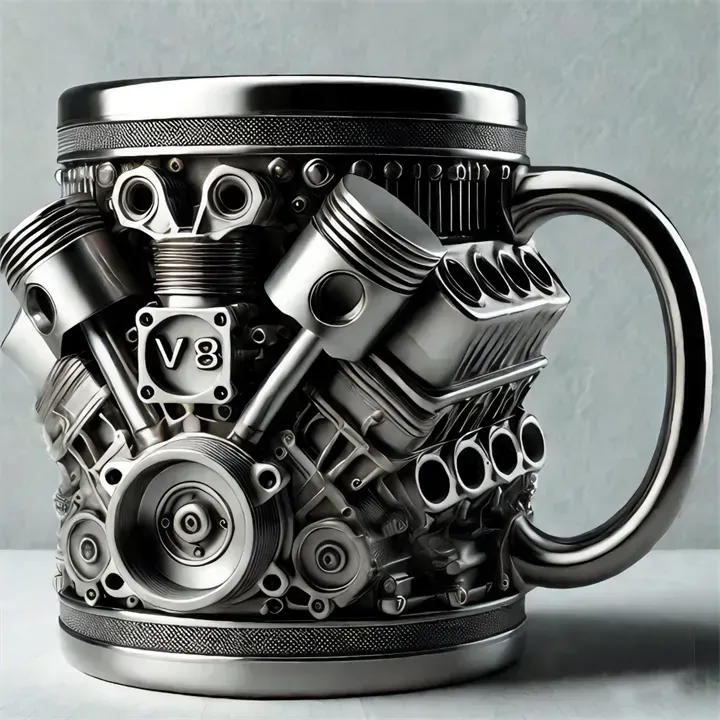 V8 Engines Stainless Steel Cup Father's Day Gifts for Dad