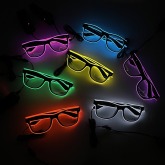 LED Light Up Sunglasses – Glow Party Glasses for Halloween, Nightclub & Festival, Fun Illuminated Costume Accessory for Parties & Events