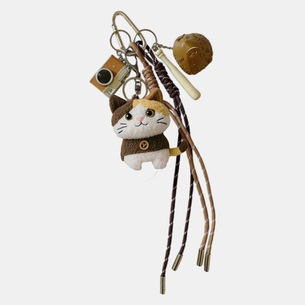 Luxury Handcrafted Bag Charms & Keychains -Plated Leather Charms for Designer Bags | Birthday & Mother's Day Gift
