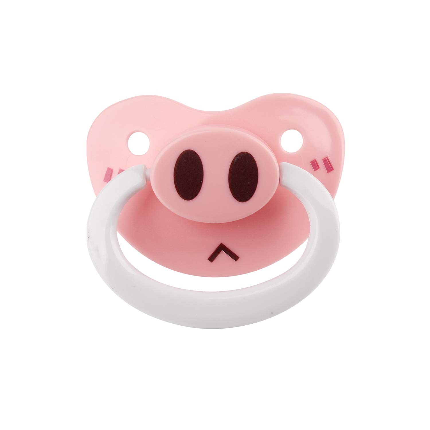 Adult Sized Pig Nose Pacifier Cute Animal Pacifier