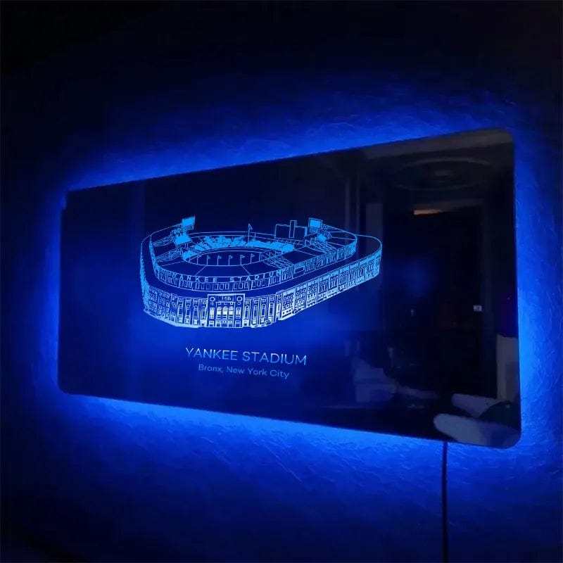 T-Mobile Park Mirror Light Custom Team Slogan Personalized Gift for Sport Lover - Giftlab