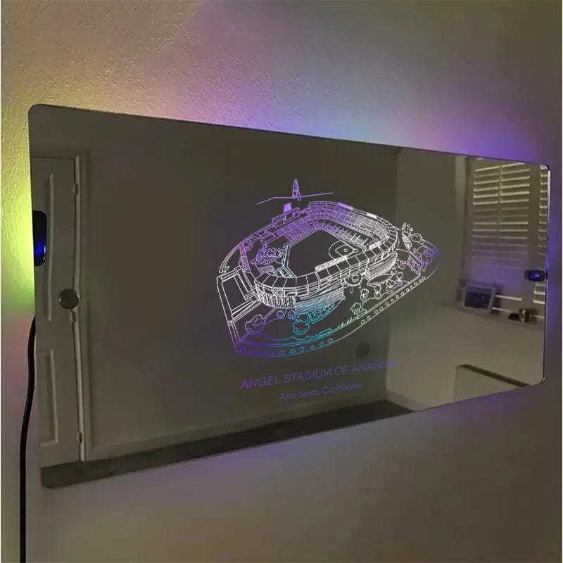 T-Mobile Park Mirror Light Custom Team Slogan Personalized Gift for Sport Lover - Giftlab