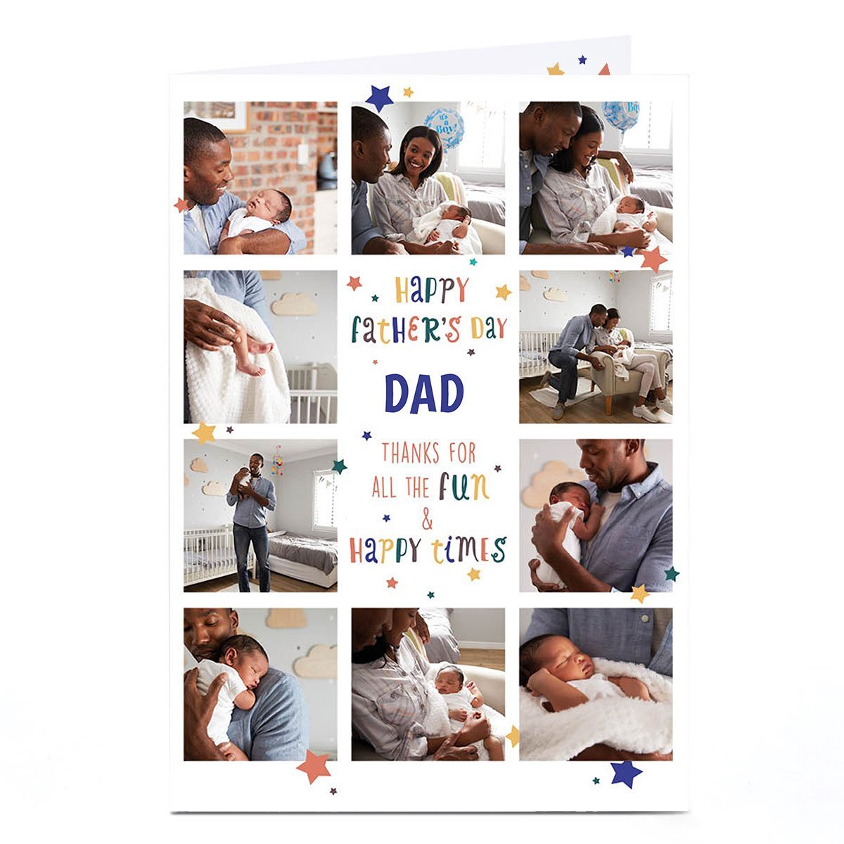 Photo Father's Day Card Fun Happy Times Father's Day Gifts