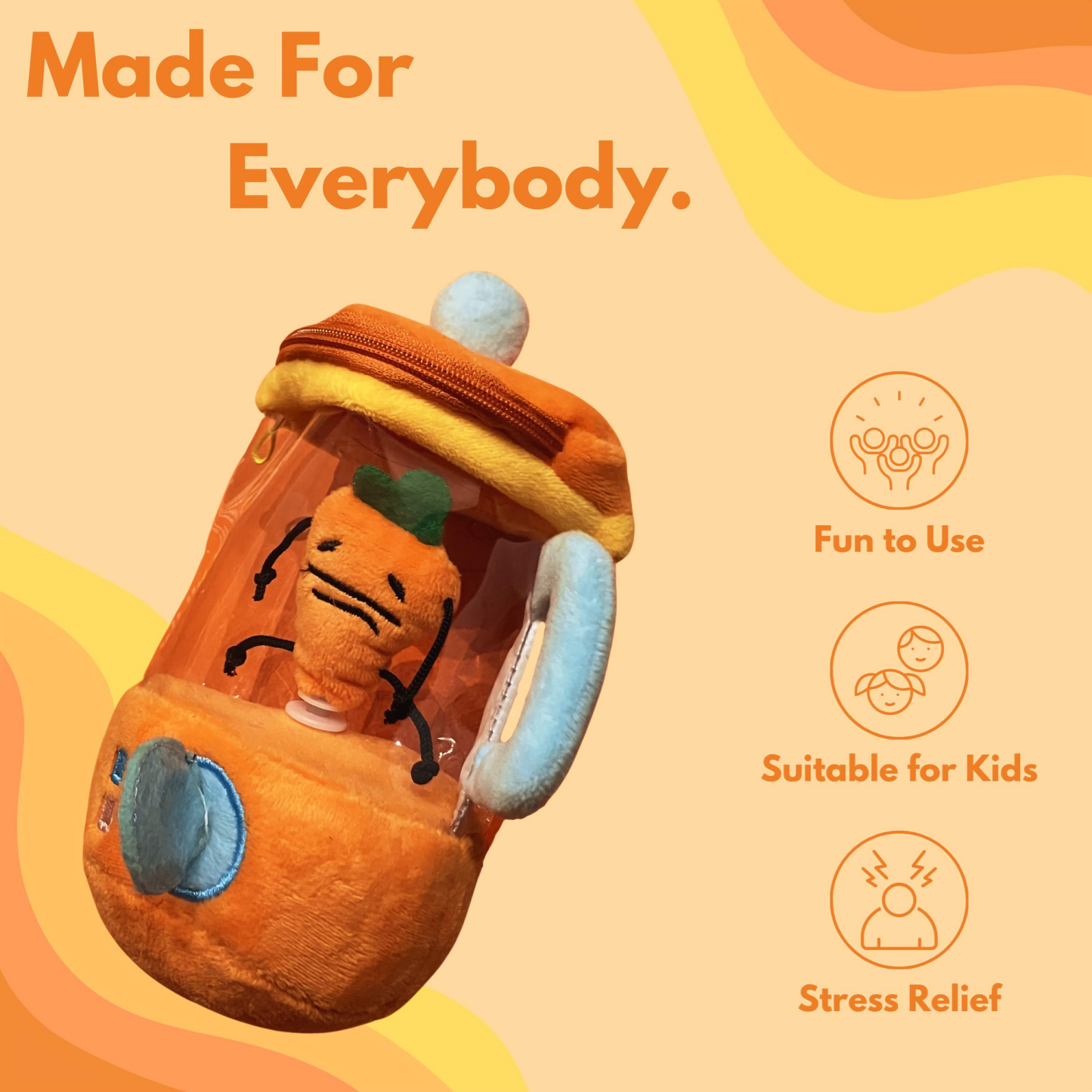 Carrot Electric Decompression Toy